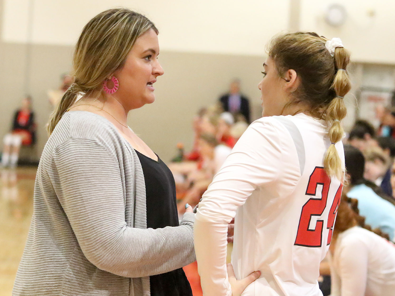 Ursuline vs. Visitation volleyball